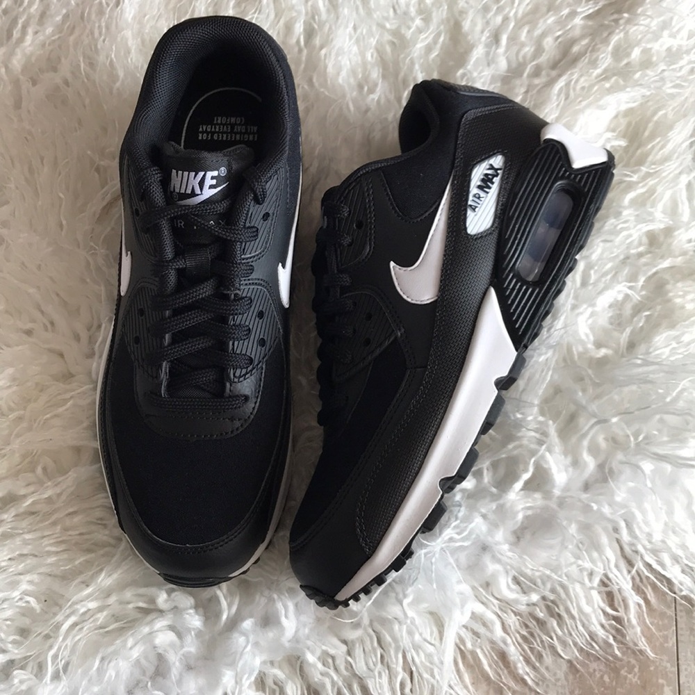 NWT Nike Air Max 90 Black - Picture 6 of 7